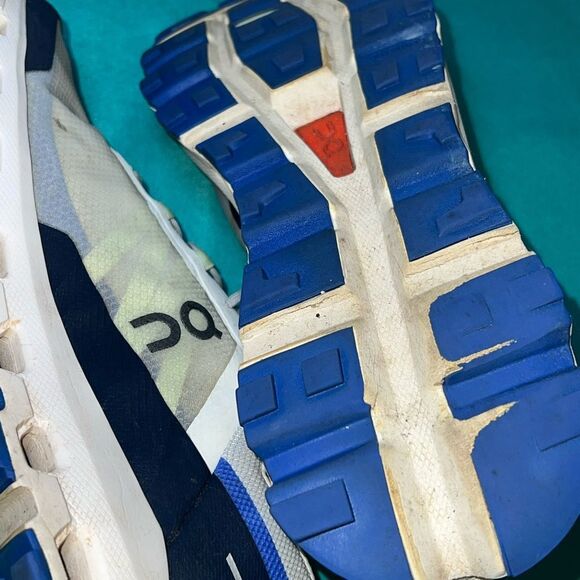 On Cloud CloudVista Mens Running Shoes 10.5‎ 64.99061 Waterproof Frost Ink Blue - Picture 6 of 9